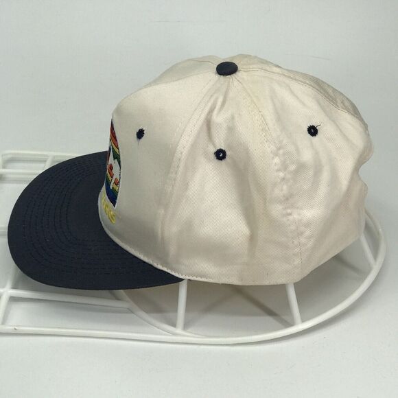 VTG Denver Nuggets Skyline Rainbow Block Logo Snapback Hat Drew Pearson (H12) - Picture 3 of 10